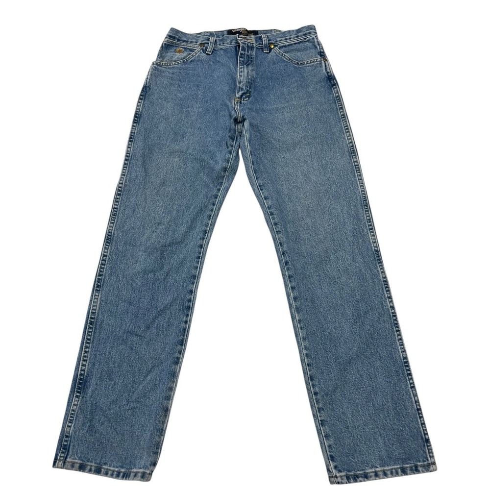 Wrangler George Strait Men's Blue Jeans 33x32 Cowboy Cut Original Fit Western